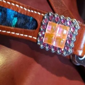 Blingy Hot Pink and Tye Dye Tack Set !!!